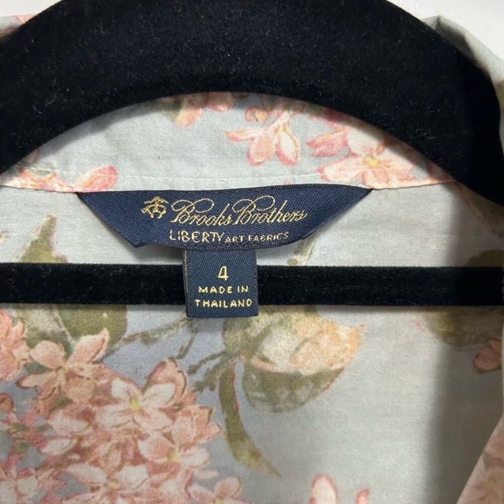 Liberty Art Fabric + Brooks Brother’s Floral Button-Front Long-Sleeve Shirt - Picture 10 of 11